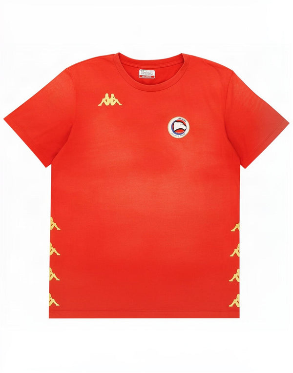 Tricou grafic pentru bărbați Kappa Top 2XL bumbac roșu