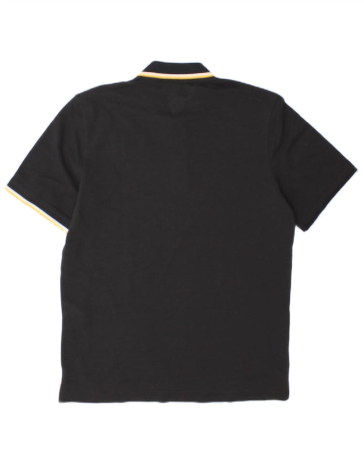 Tricou polo Jack & Jones pentru bărbați, mare, negru, bumbac