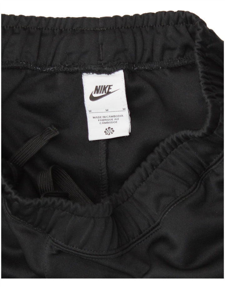Pantaloni de trening grafic Nike pentru femei Pantaloni de jogging UK 14 Poliester mediu negru