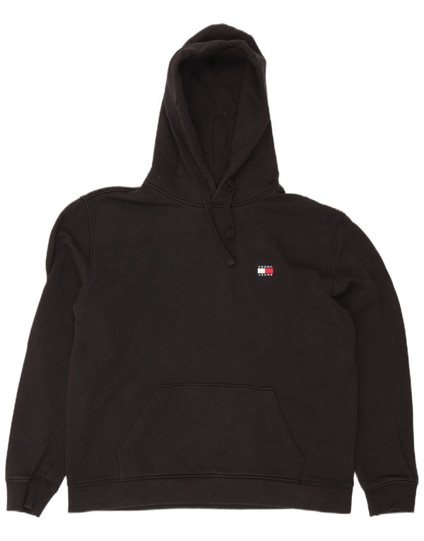 TOMMY HILFIGER Hanorac pentru bărbați Pulover XL bumbac negru