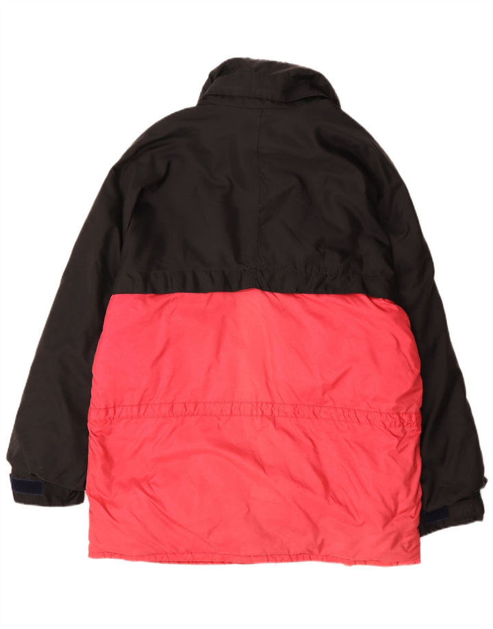Jachetă de schi pentru bărbați Dolomite, cu tăiere lentă, UK 38, nailon color block, roz mediu