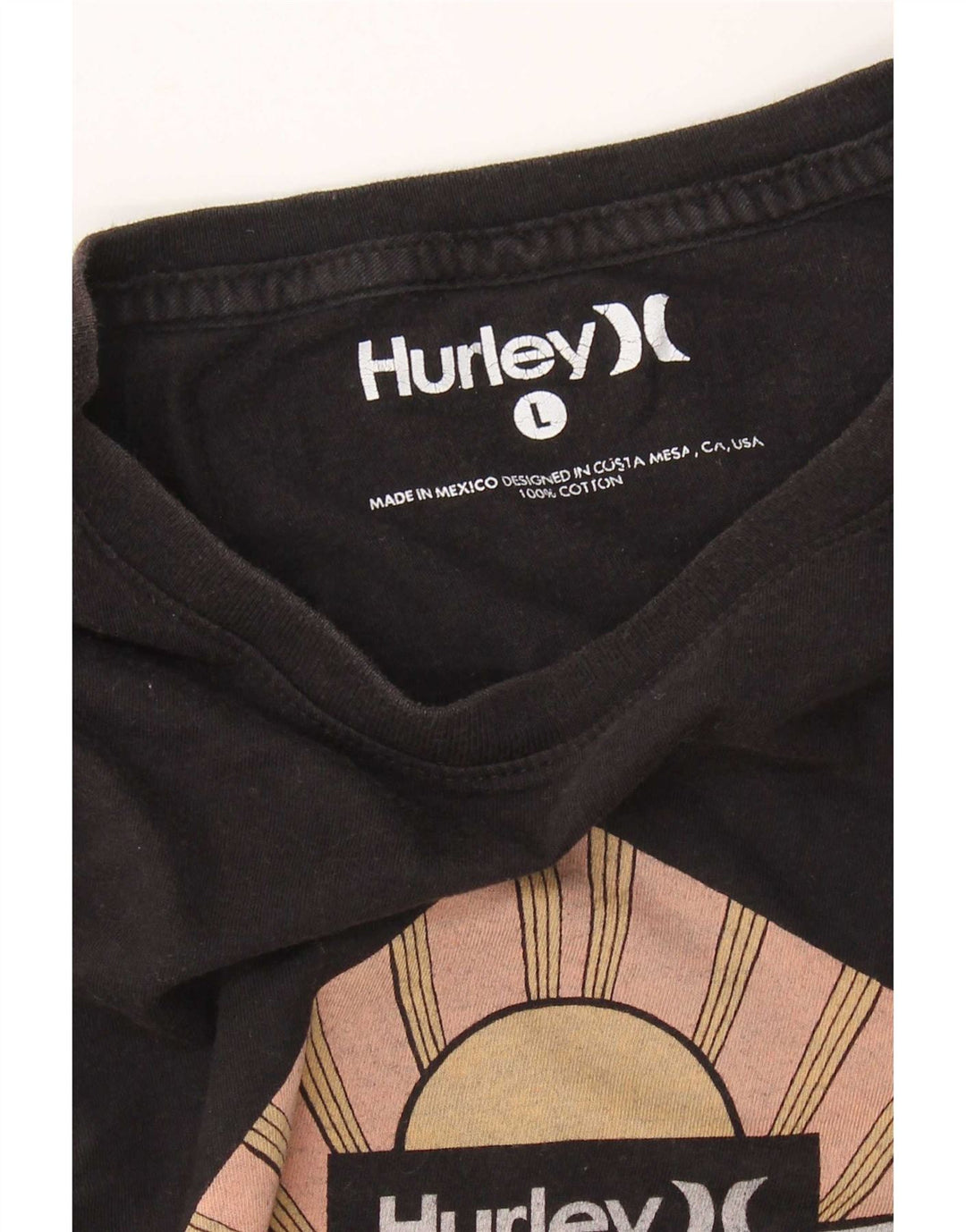 Tricou grafic Harley pentru bărbați Top mare din bumbac negru