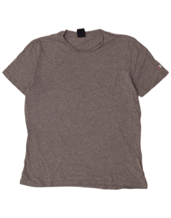Tricou pentru bărbați Champion Slim Fit Top 2XL bumbac gri
