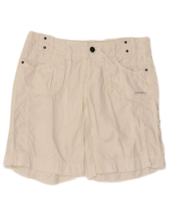 Pantaloni scurti casual O'Neill pentru femei W26, bumbac alb mic