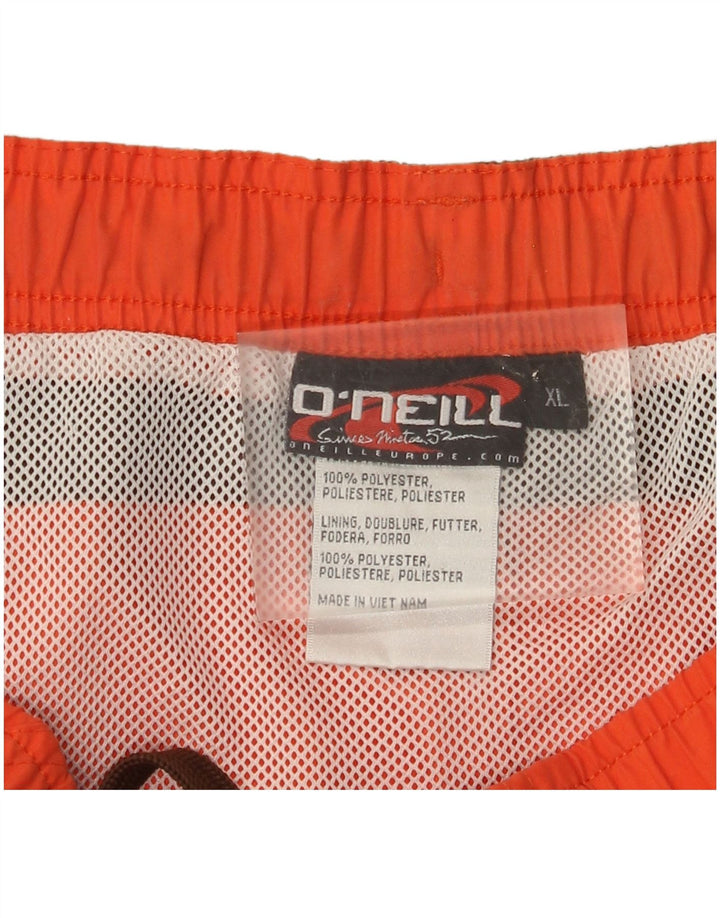 Pantaloni scurți de înot O'Neill pentru bărbați XL portocaliu din poliester color bloc