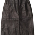 Fusta din piele vintage pentru femei W28 Small Black
