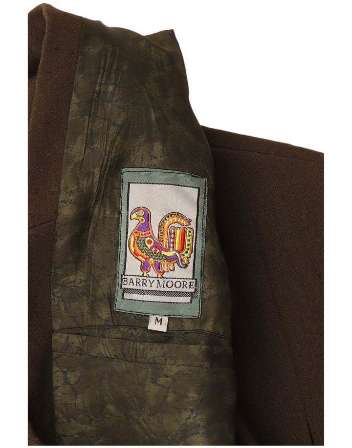 Jachetă vintage pentru bărbați cu 2 nasturi, UK 38 Medium Khaki Classic