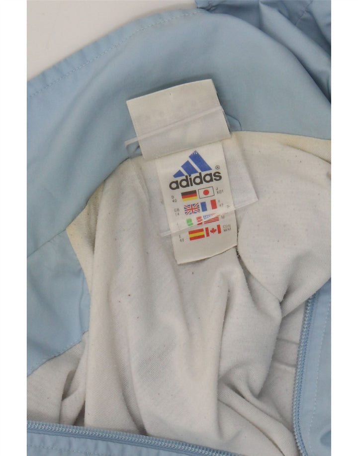 Jachetă de trening pentru femei ADIDAS UK 14, mare, albastru, poliester