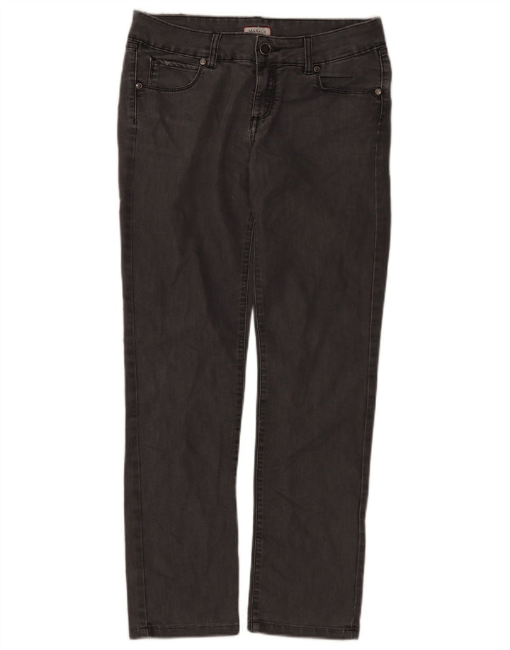 Max & Co. Blugi slim pentru femei W27 L28 bumbac gri