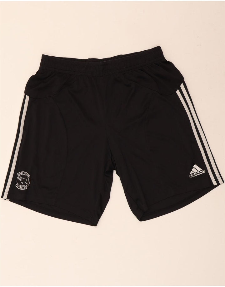 Pantaloni scurți sport ADIDAS Derby County XL, negru, poliester