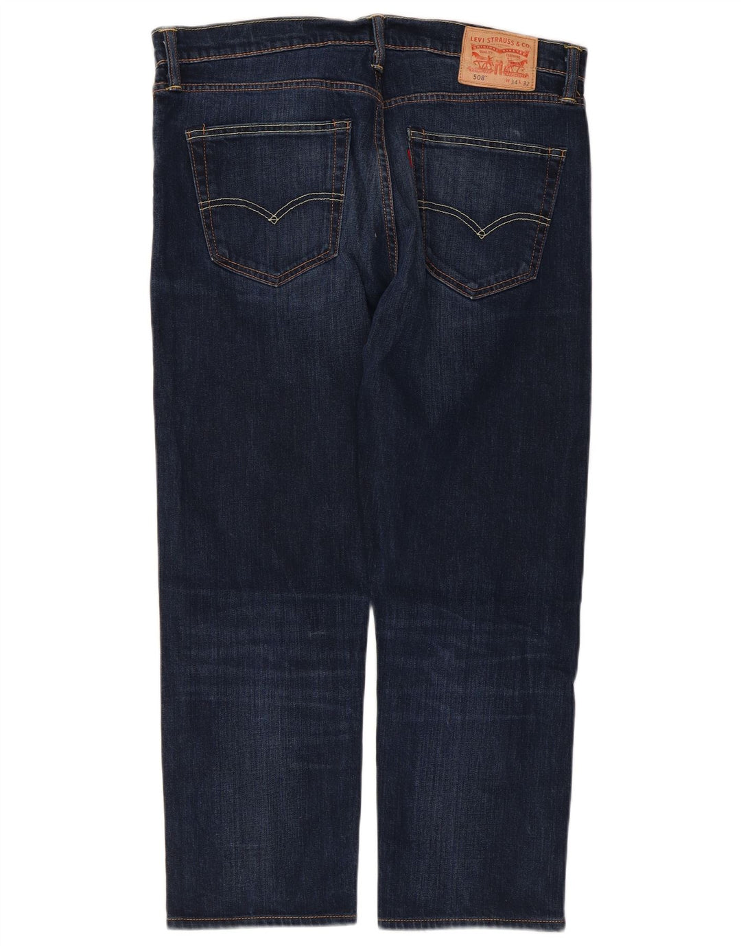 Blugi conici tăiați pentru bărbați Levi's 508 W34 L25 albaștri