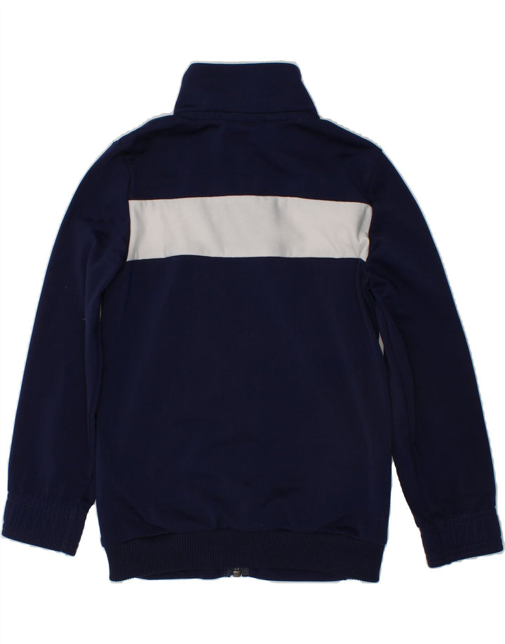 PUMA Boys Graphic Tracksuit Top Jacket 3-4 Years  Navy Blue Colourblock Vintage Puma and Second-Hand Puma from Messina Hembry 