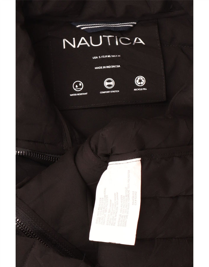 Jachetă căptușită pentru femei Nautica UK 10 Poliester negru mic