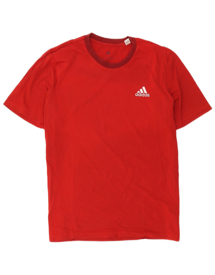 Tricou pentru bărbați Adidas Top mare bumbac roșu
