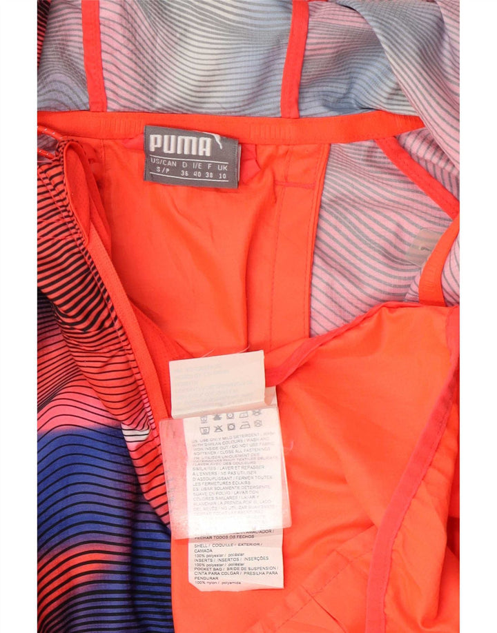 Jachetă de trening cu glugă Puma pentru femei UK 10 Small Multicolor Geometric