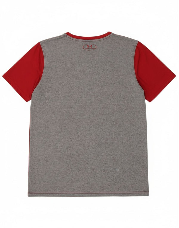 Tricou grafic Under Armour pentru băieți Indiana Hoosiers Top 13-14 ani XL Roșu