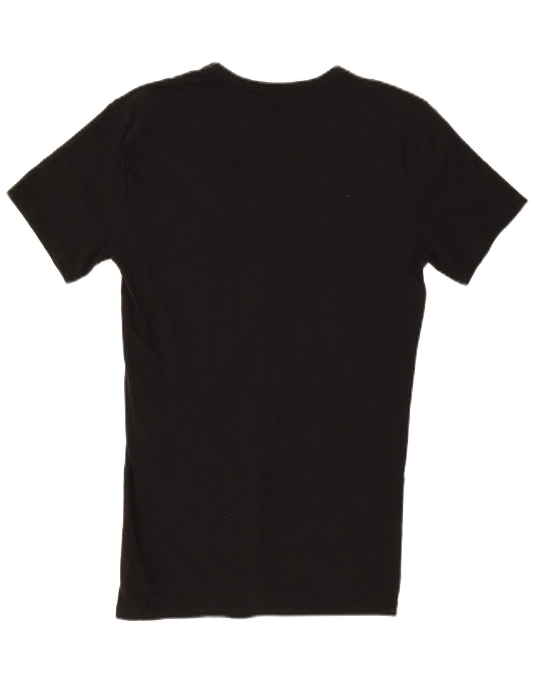 Tricou Calvin Klein pentru femei Top UK 10 Small Black Bumbac