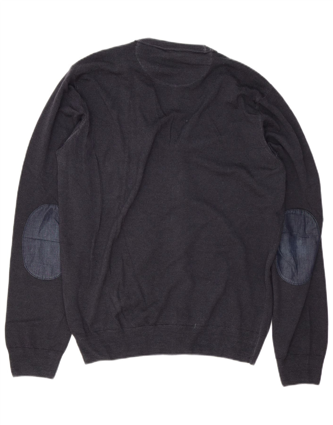 Pulover Cardigan pentru bărbați Trussardi Jeans Lână, albastru bleumarin mediu