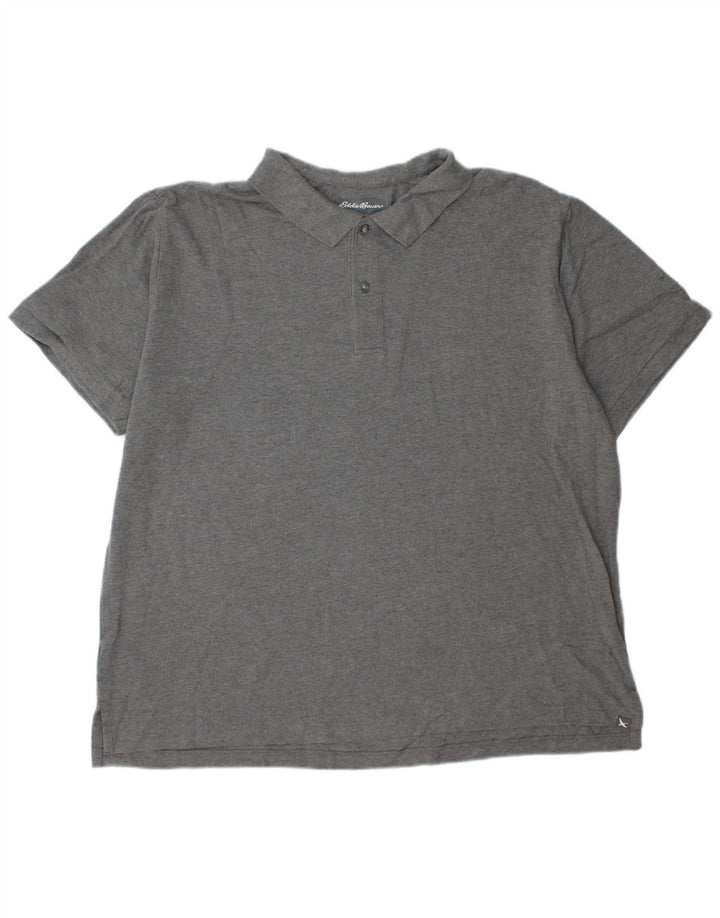 EDDIE BAUER Tricou polo pentru bărbați 2XL bumbac gri