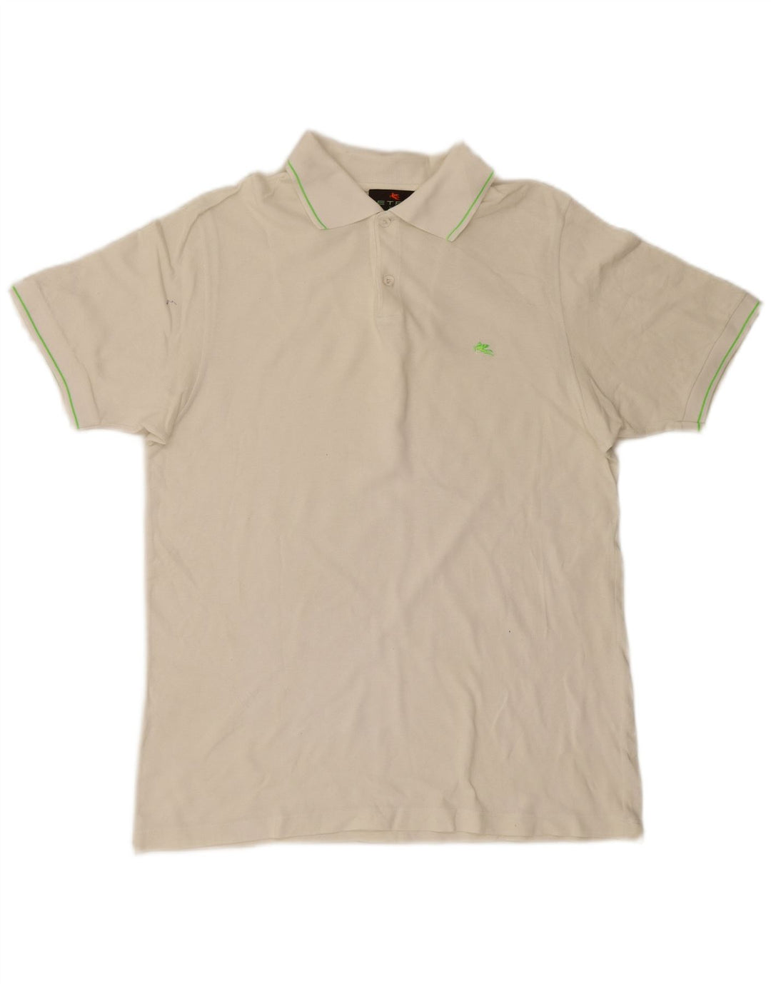 Tricou polo pentru bărbați Etro, mare, alb
