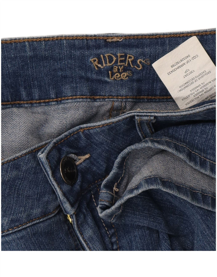 Blugi Lee pentru femei Riders Bootcut US 12 Large W34 L28 Blue Bumbac
