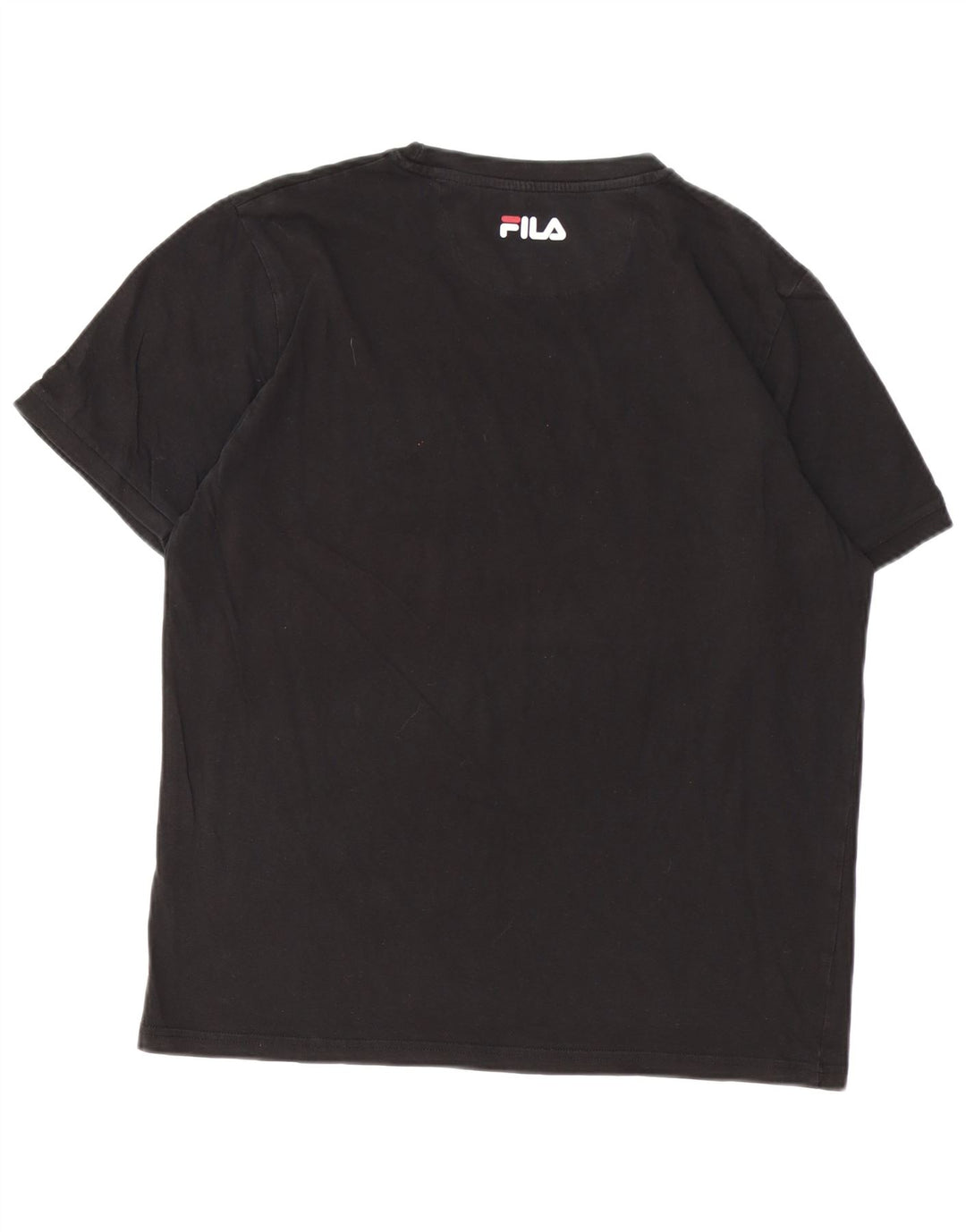 Tricou grafic pentru bărbați FILA Top XL Negru