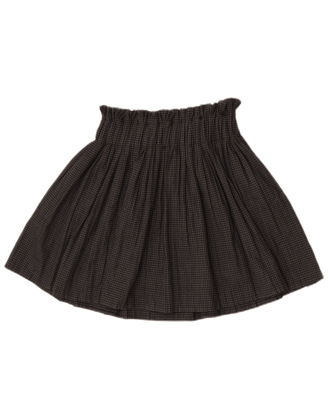 Short pentru femei cu talie înaltă Zara UK 4 XS poliester cu picior de gală gri