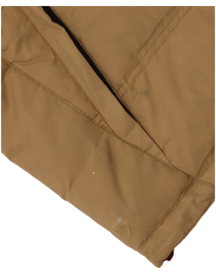 Gilet căptușit pentru bărbați Brugi UK 38 Medium Beige Poliamidă