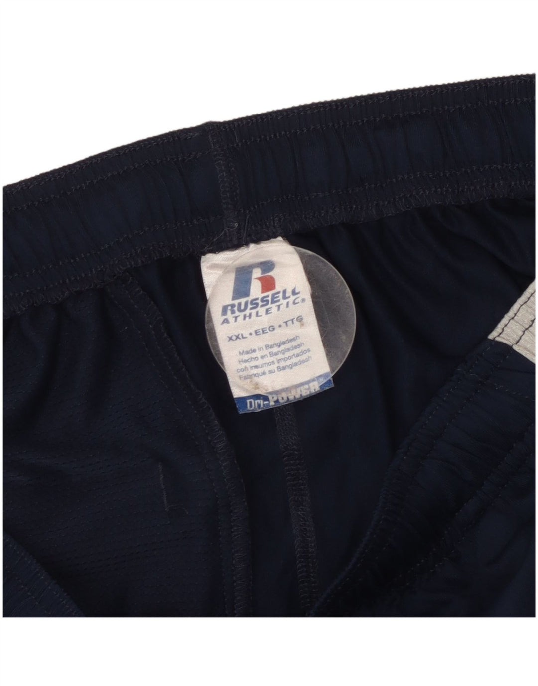 Pantaloni scurți sport pentru bărbați Russell Athletic 2XL, albastru bleumarin, poliester color bloc