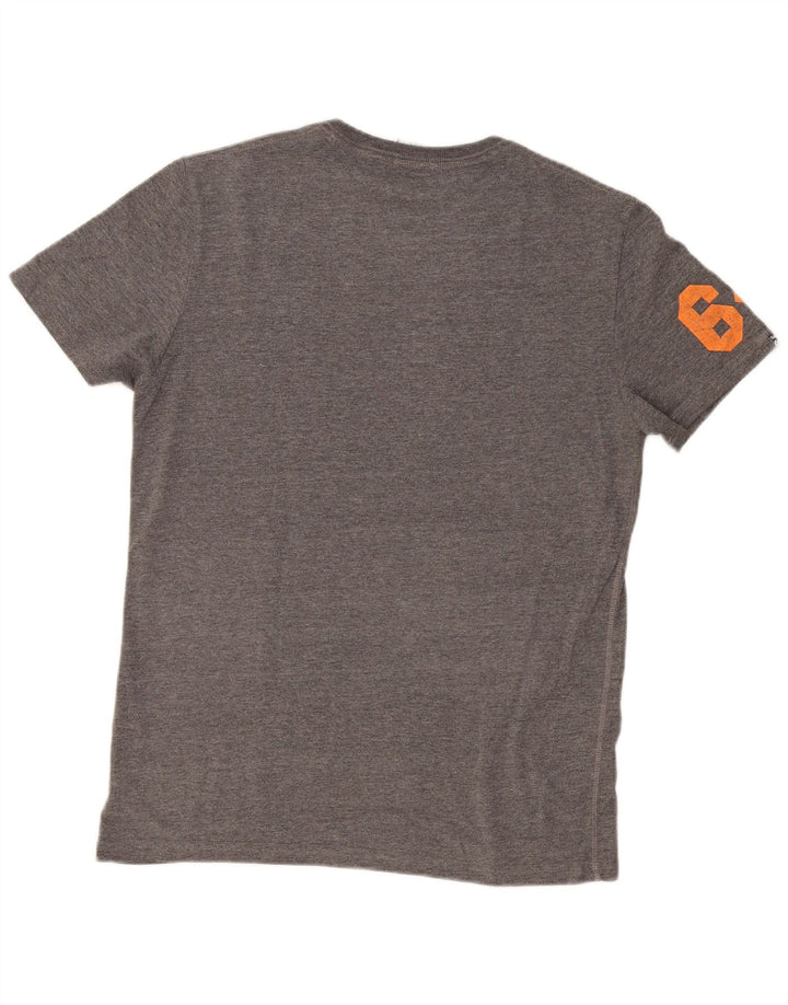 Tricou grafic pentru bărbați Superdry Top mare bumbac gri