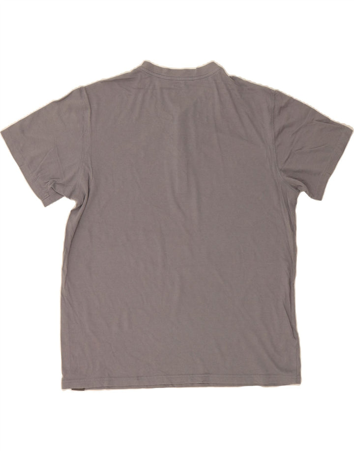 EDDIE BAUER Mens T-Shirt Top Large Grey Cotton Vintage Eddie Bauer and Second-Hand Eddie Bauer from Messina Hembry 