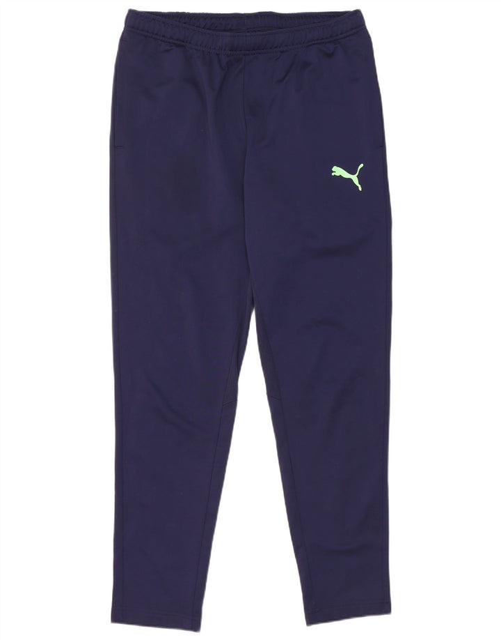 Pantaloni de trening Puma pentru bărbați, mari, albastru, poliester