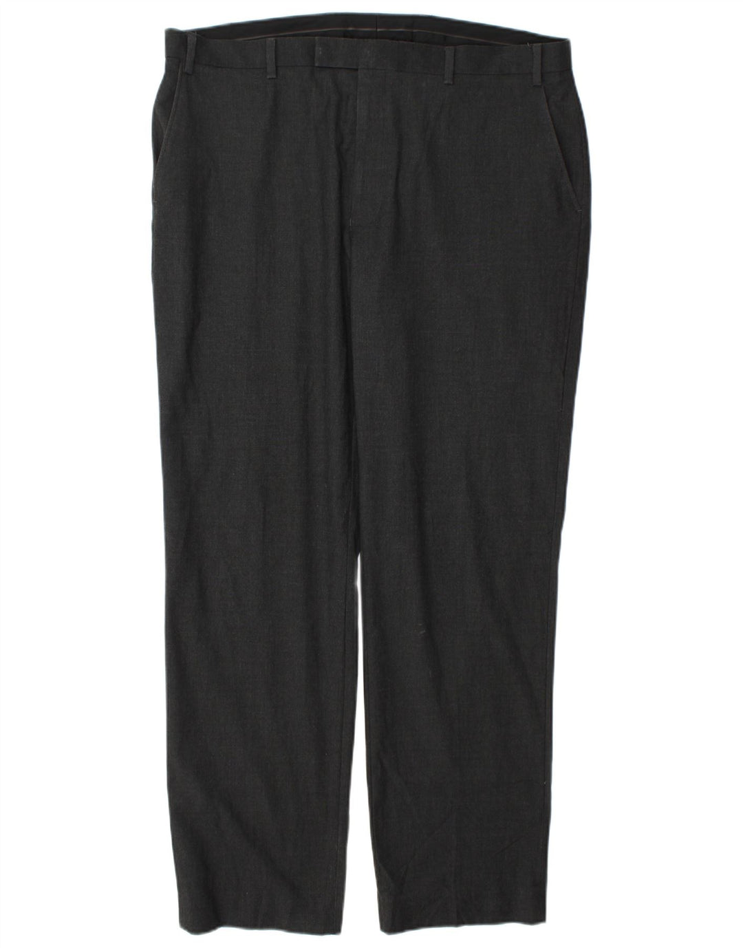 Pantaloni chino obișnuiți pentru bărbați Marks & Spencer L40 L33 poliester gri
