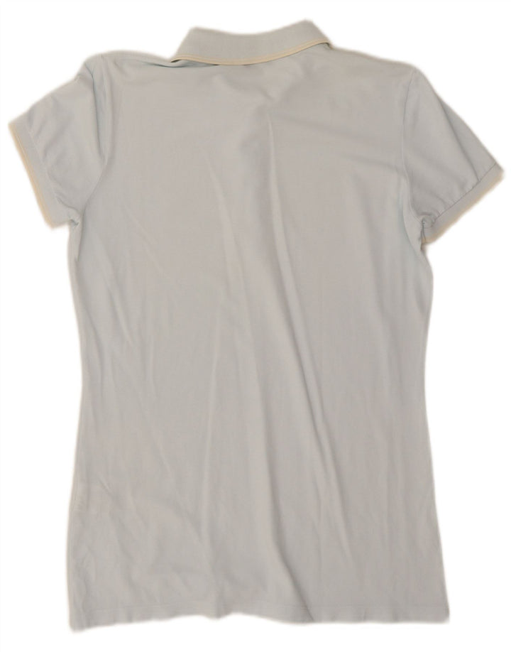 Fred Perry Tricou Polo Femei UK 16 Mare Bumbac Albastru