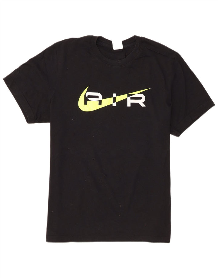 Tricou grafic Nike pentru bărbați Top mare din bumbac negru