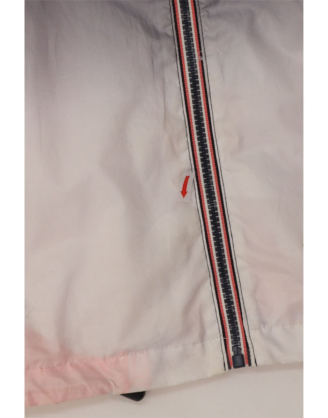 SUPERDRY Womens Windcagoule Oversized Rain Jacket UK 2 2XS Multicoloured