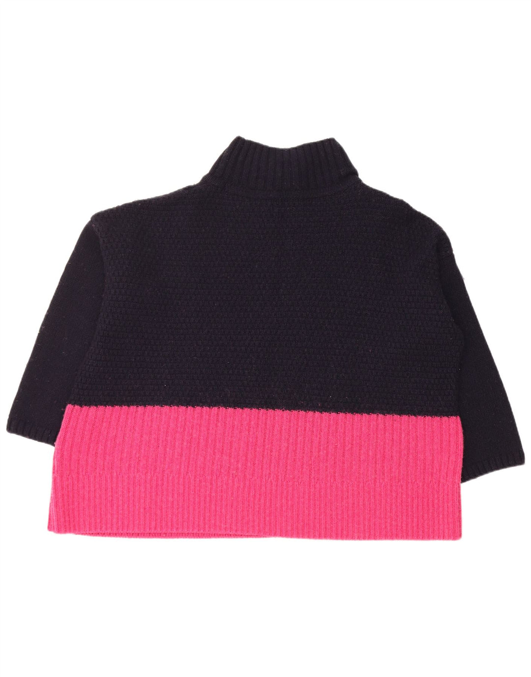 Pulover pentru femei BARBOUR cu gât țestoasă, UK 18 XL, albastru bleumarin, bloc de culoare