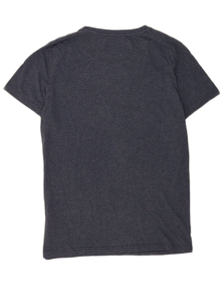 Tricou Superdry pentru bărbați Top mare din bumbac albastru