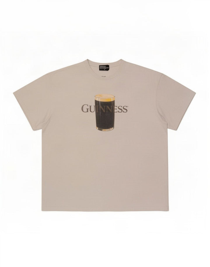Tricou grafic Guinness pentru bărbați Top XL Alb