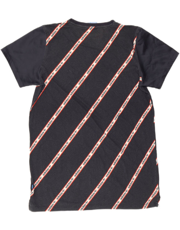 Tricou grafic Adidas pentru femei Top UK 14 Medium Bleumarin Bumbac