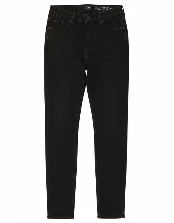 Blugi Lee pentru femei Scarlett High skinny W27 L33 bumbac negru