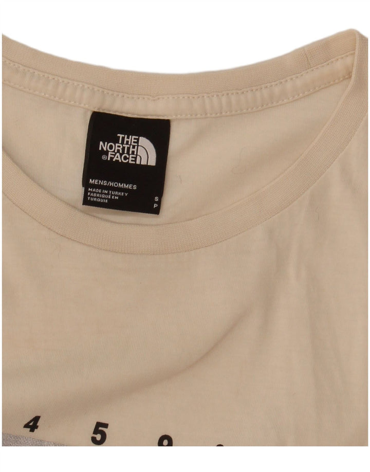 Tricou grafic pentru bărbați The North Face Top mic alb