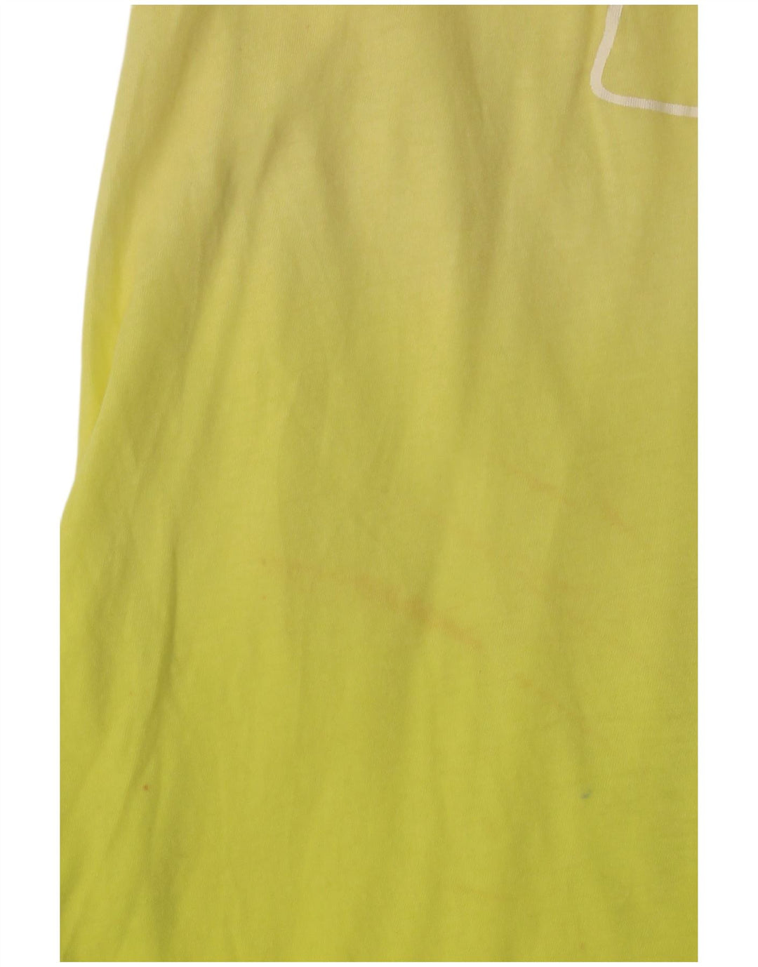 Top cu tunică grafică BENETTON pentru femei UK 8 Small Yellow Colorblock Beach