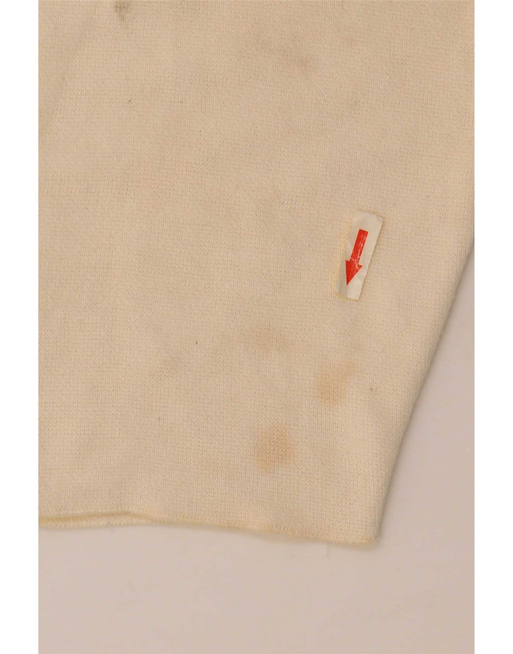 Top cardigan pentru femei Zara UK 14, viscoză, albă, medie
