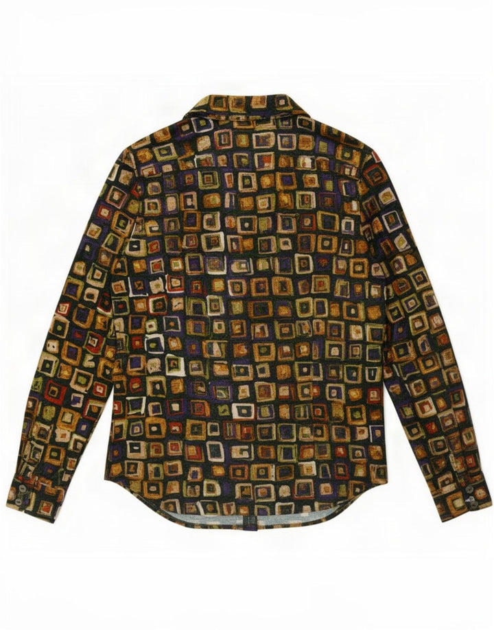 Cămașă Piu & Femei UK 12 Medium Multicolor Geometric