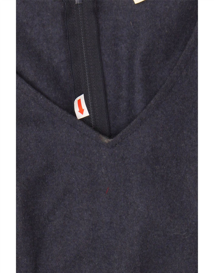 BENETTON Womens Sleeveless Sheath Dress IT 40 Small Navy Blue Vintage Benetton and Second-Hand Benetton from Messina Hembry 