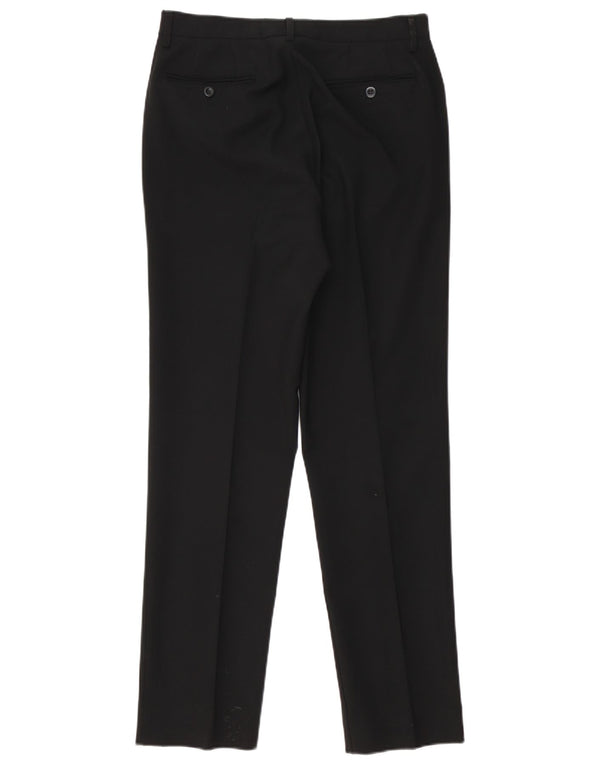 Pantaloni casual conici pentru femei Sisley IT 46 Large W30 L31 Poliester negru