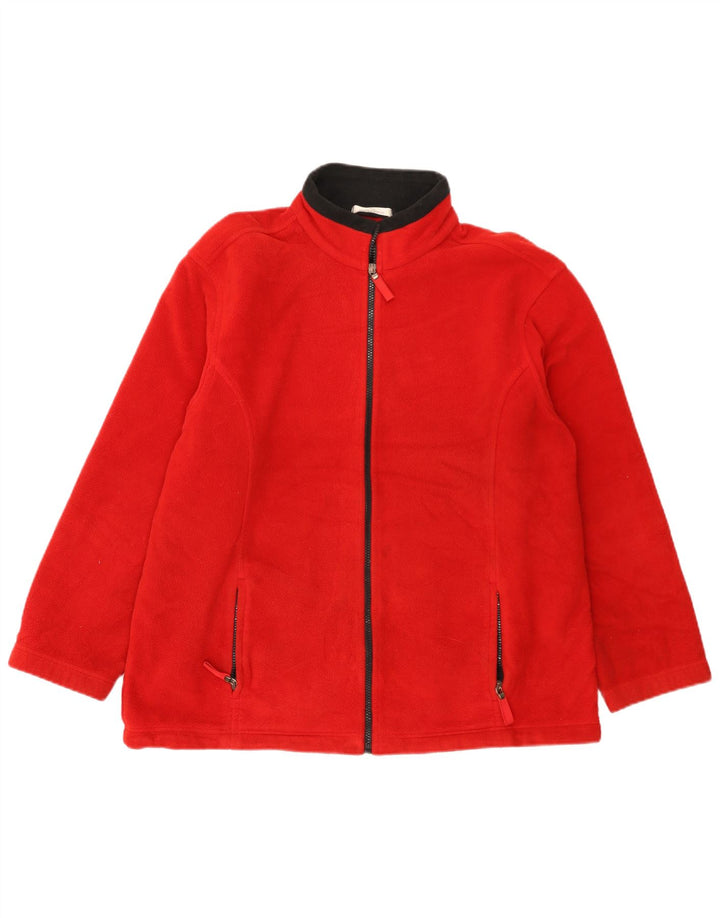 Jachetă pentru bărbați Marks & Spencer St. Michael Fleece UK 16 Poliester roșu mare