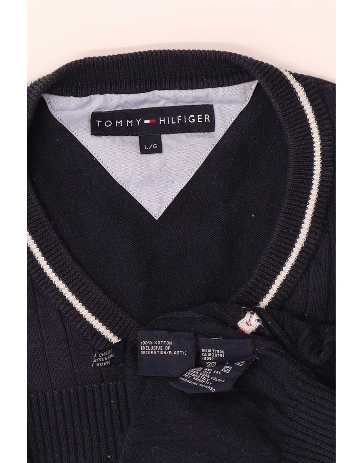 Vestă pentru bărbați Tommy Hilfiger Tank Top mare, bleumarin, bumbac