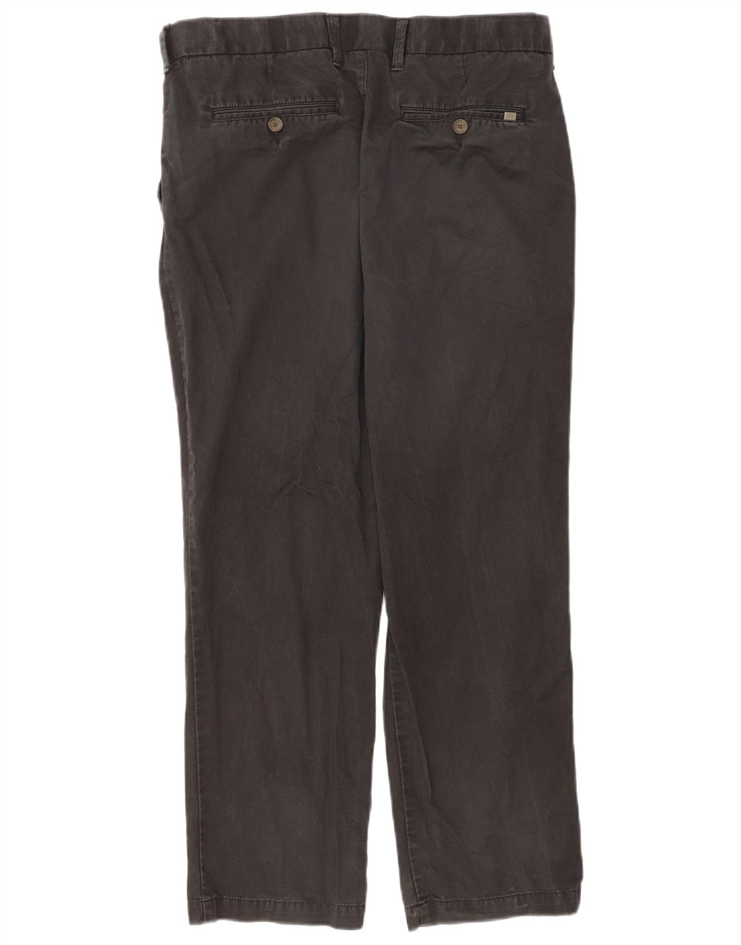 Pantaloni chino obișnuiți pentru bărbați Marks & Spencer L34 L29 bumbac negru